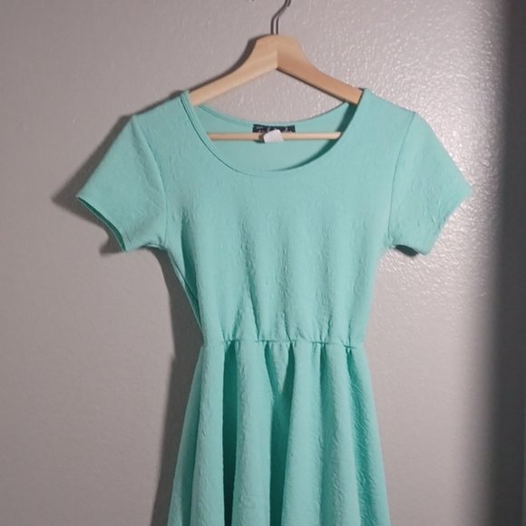 Turquoise midi dress - Picture 3 of 6
